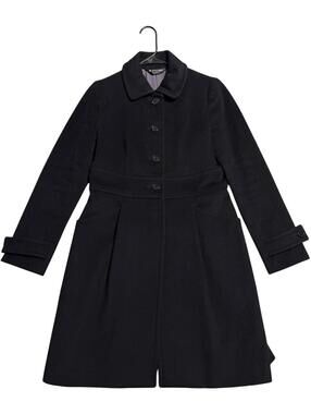 $1200 Paul Smith Black Label Wool Trench Coat Steampunk If Six Was Nine Jacket